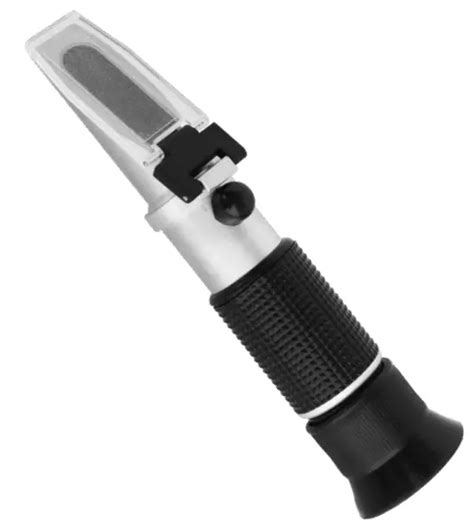 handheld refractometer user's manual|how to clean a refractometer.